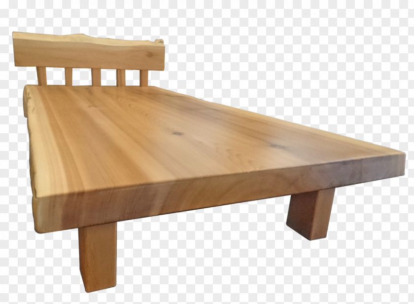 Bed Frame Furniture Wood Hinoki Cypress PNG