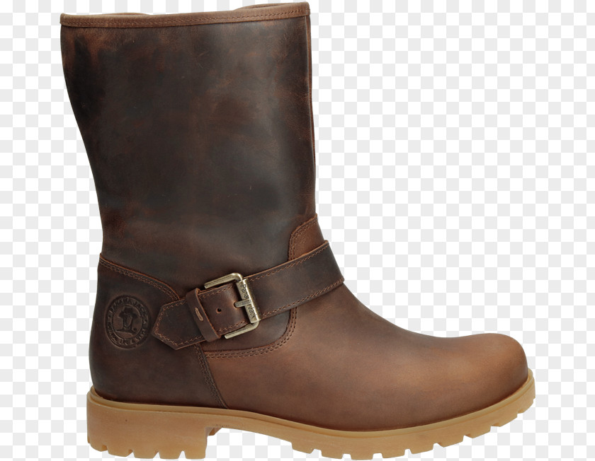 Boot Motorcycle Brown Leather ECCO PNG