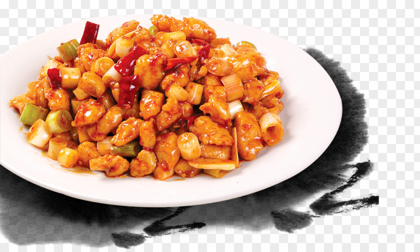 Breakfast Kung Pao Chicken Sichuan Cuisine Red Braised Pork Belly Fast Food PNG