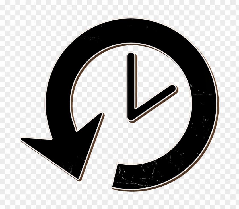 Clock Back With Circular Arrow Icon Arrows PNG