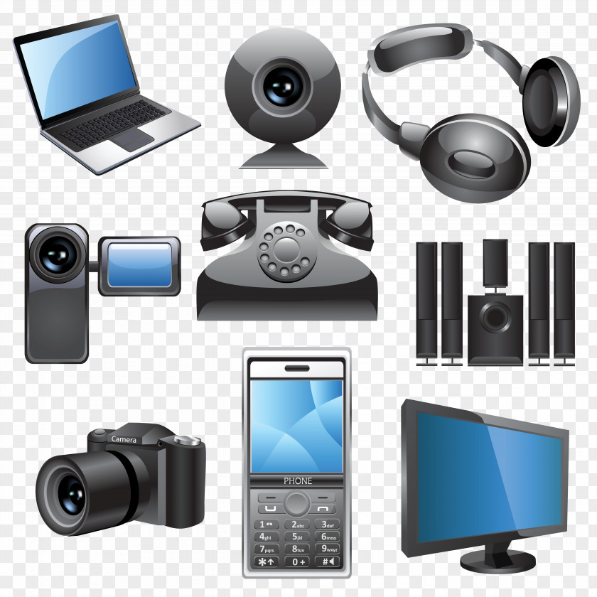 Digital Products Technology Handheld Devices Clip Art PNG
