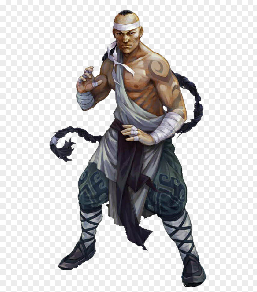 Male Warrior Shaolin Monastery Dungeons & Dragons Pathfinder Roleplaying Game Monk Fantasy PNG