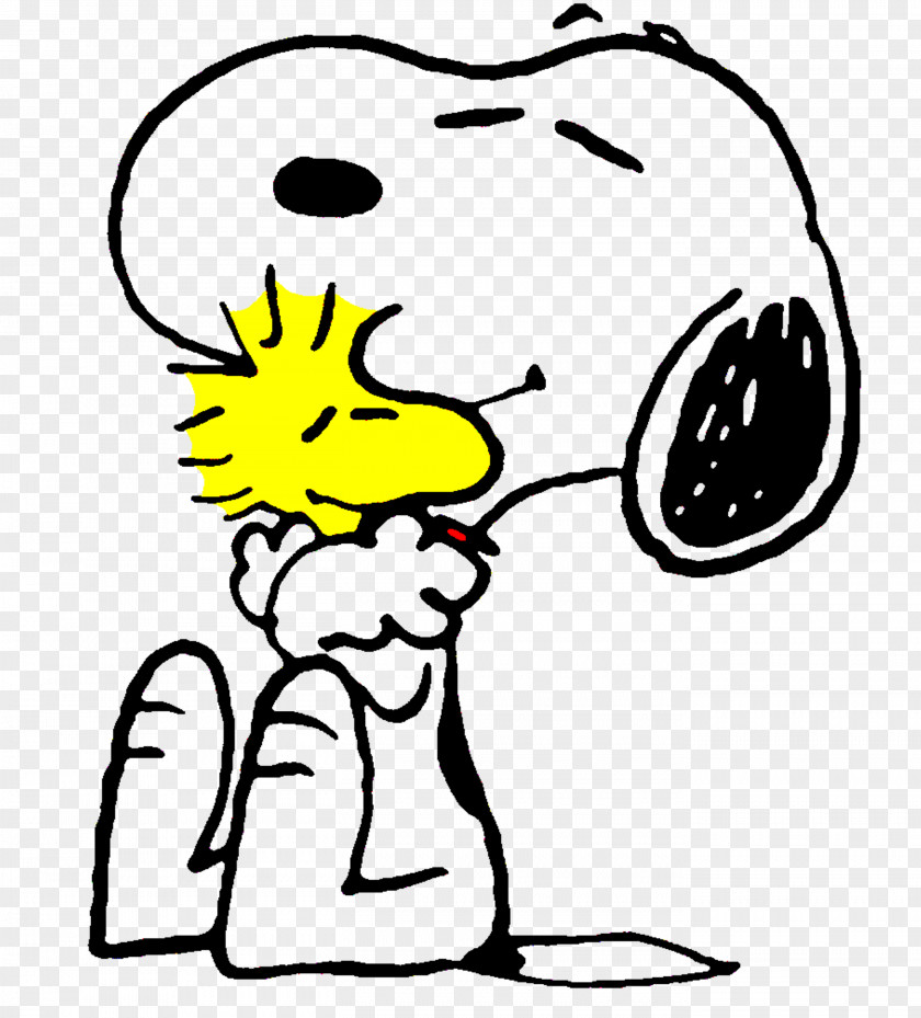 Snoopy Charlie Brown Woodstock Hug Peanuts PNG