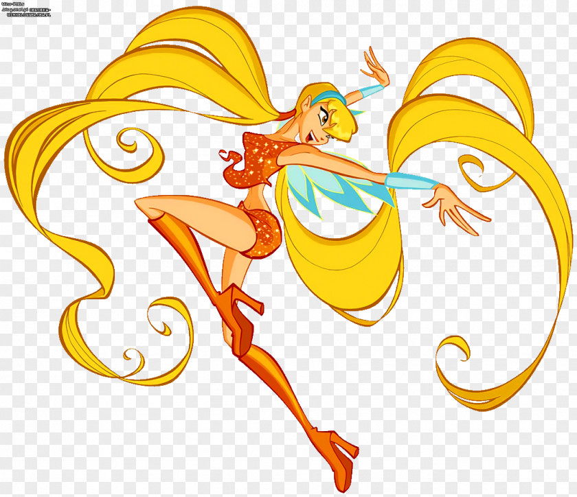 Winx Club Season 7 Stella Bloom Flora Aisha Musa PNG