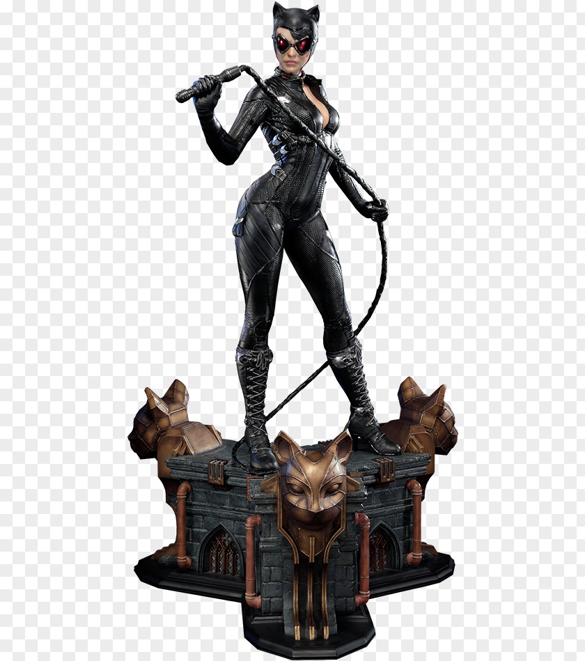 Batman Arkham Knight Batman: Catwoman Mera Statue PNG