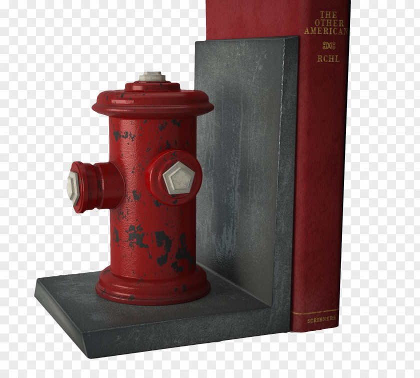 Red Fire Hydrant Grey Book TurboSquid PNG