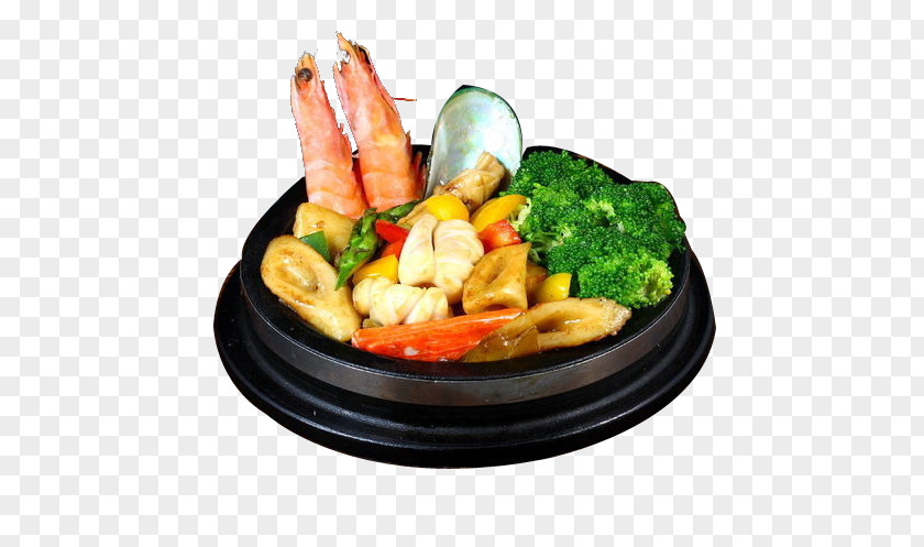 Seafood Iron Vegetarian Cuisine Teppanyaki Delicatessen PNG