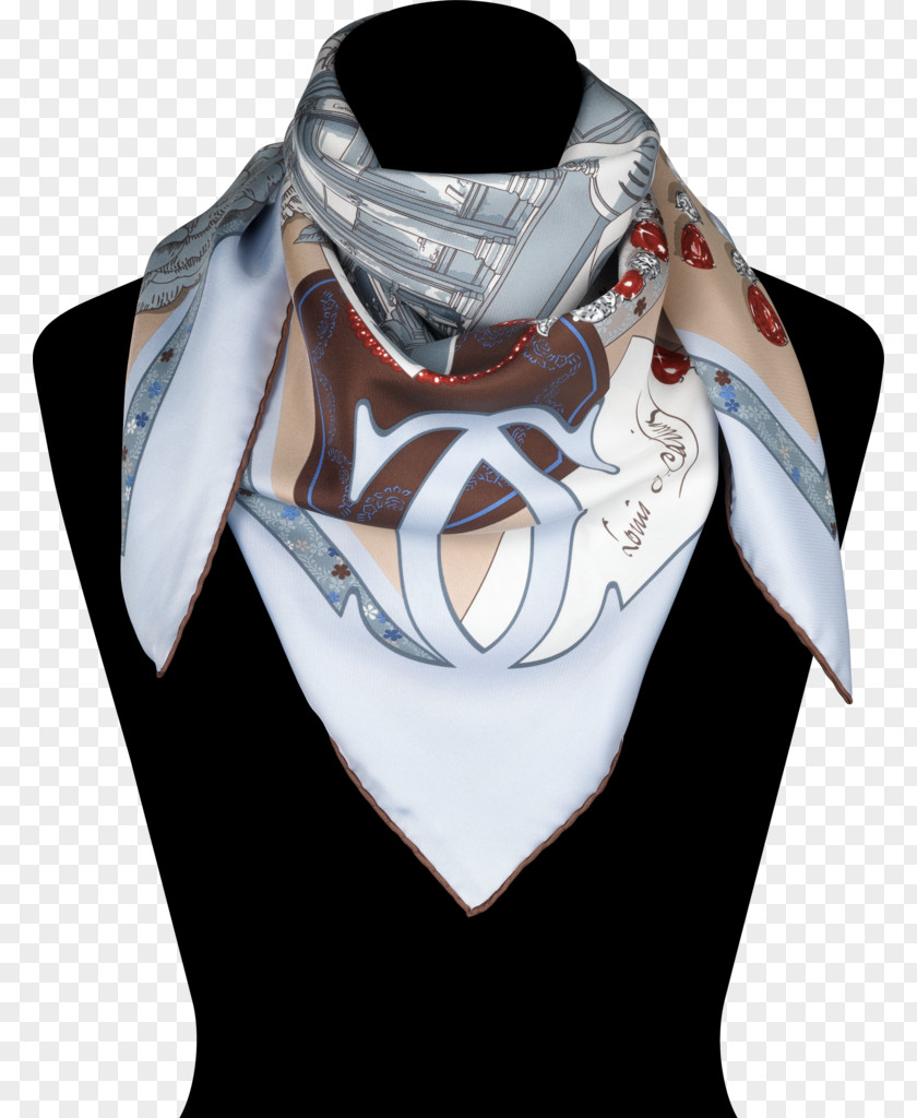 Silk Scarf Neck Product PNG