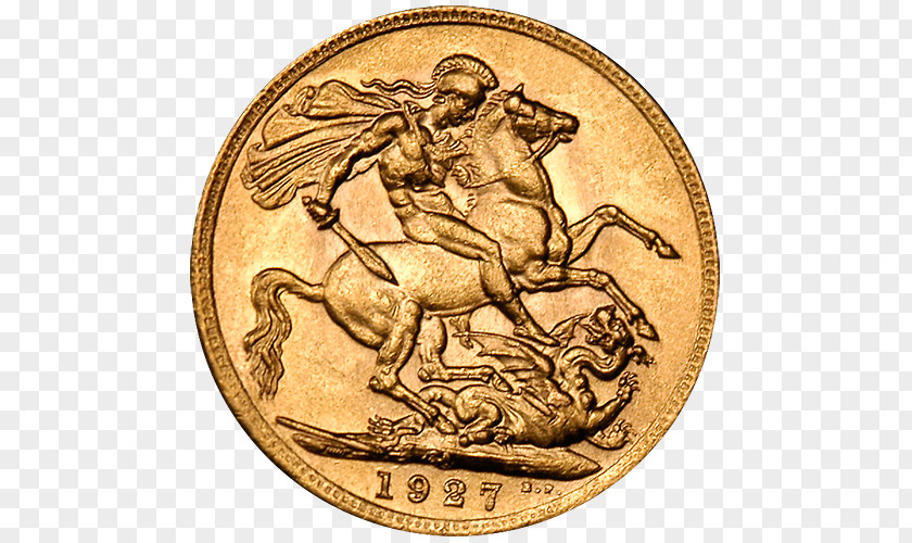 Coin Gold The Sovereign PNG