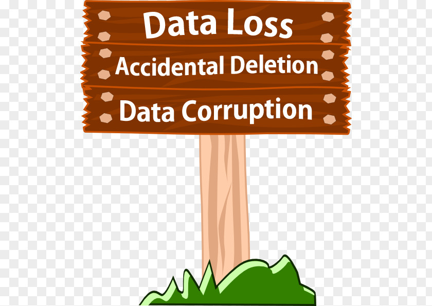 Data Loss Information Sign Clip Art PNG
