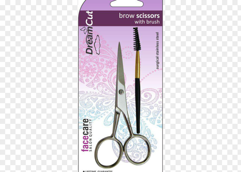 Eyebrow Brush Scissors Hair Clipper Tool Tweezers PNG