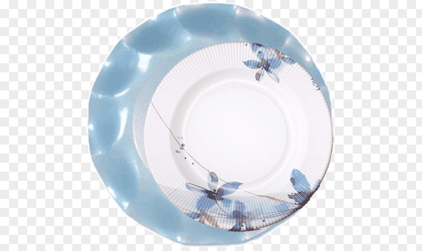 Flores Azules Plate Paper Table Cloth Napkins Disposable PNG