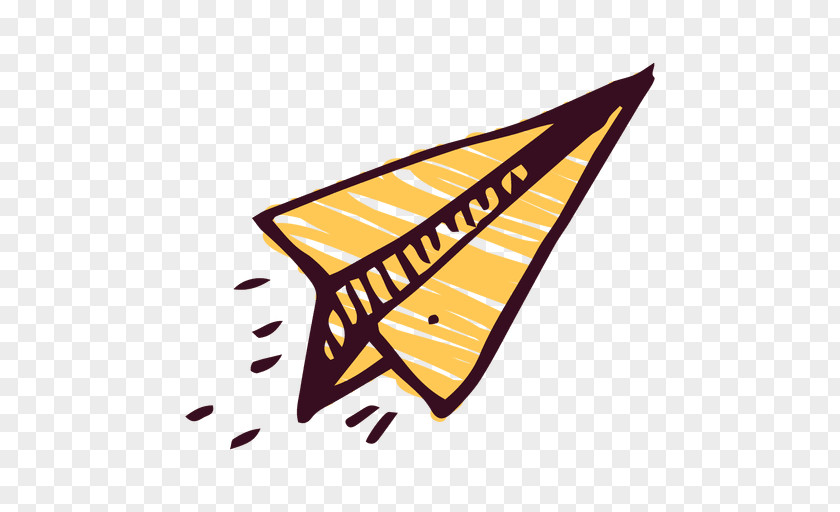 Paper Plane Airplane Drawing PNG