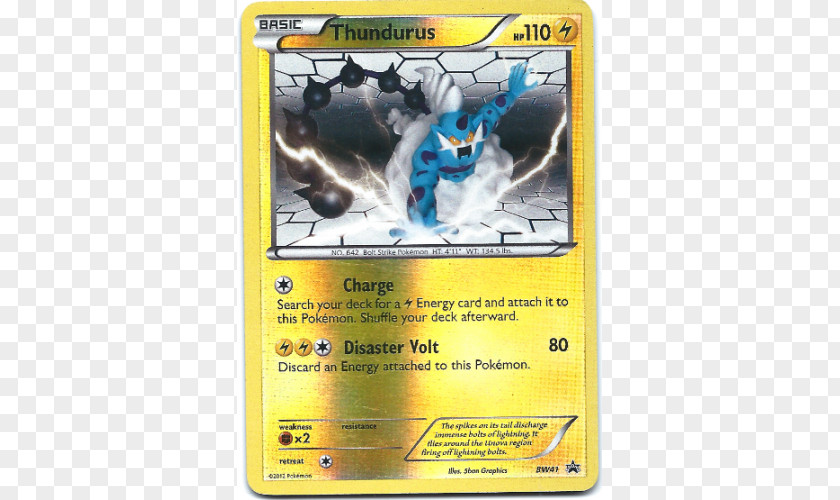 Promotional Cards Thundurus Pokémon Trading Card Game Yu-Gi-Oh! PNG