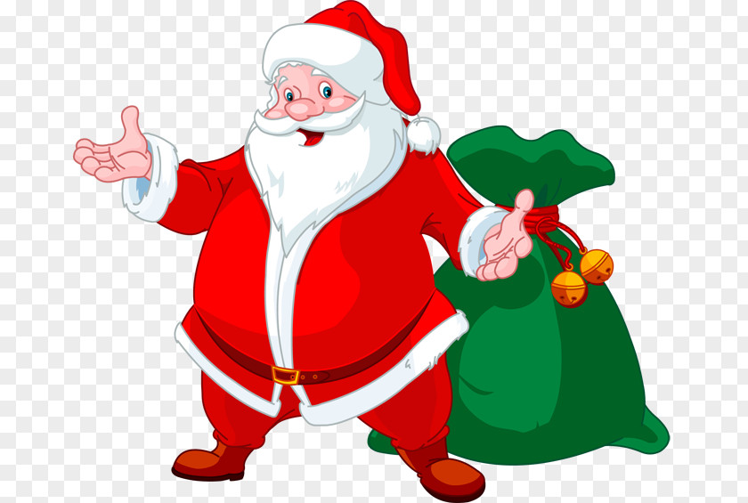 Santa Claus Christmas North Pole Clip Art PNG
