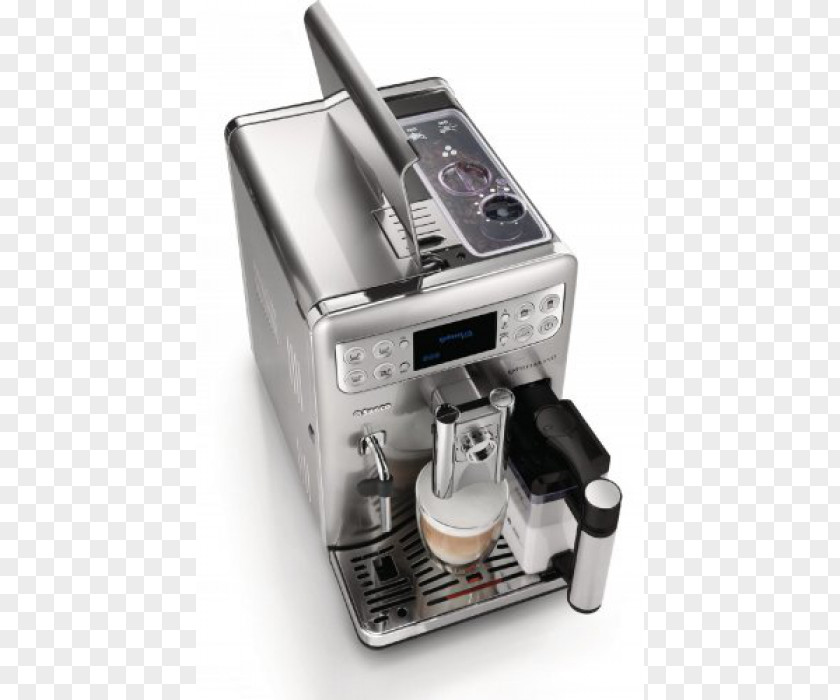 Automatic Coffee Machine With Cappuccinatore15 BarStainless Steel CoffeemakerCoffee Espresso Machines Saeco Exprelia EVO HD8857 PNG