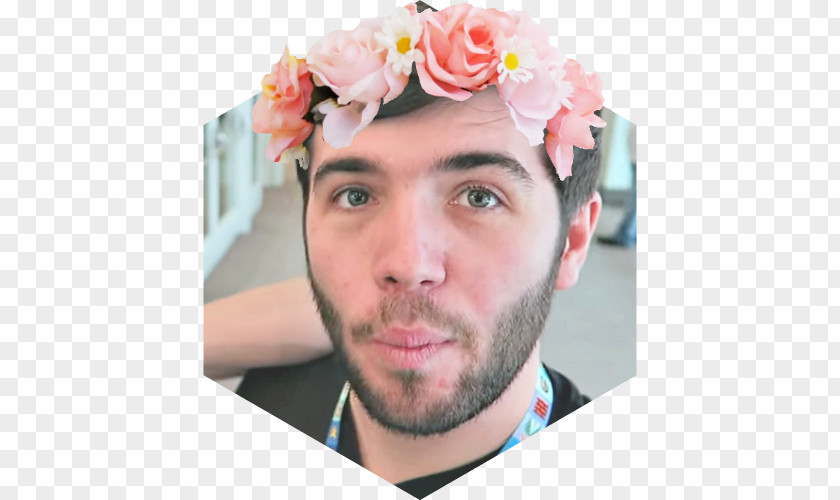 Beard Headpiece Flower PNG