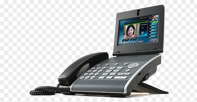 Business Telephone System Polycom VVX 1500 D IP Video Phone VoIP Media PNG