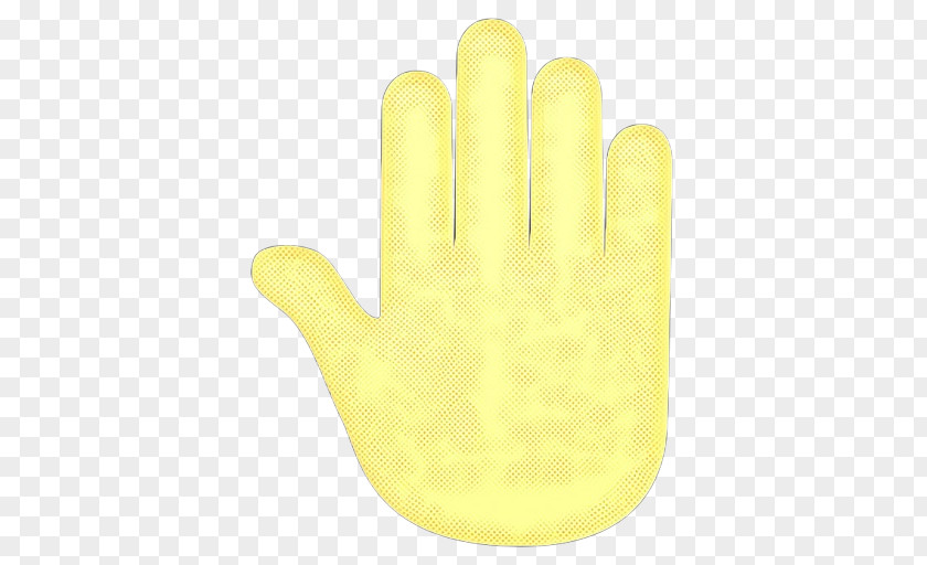 Gesture Fashion Accessory Yellow Glove Safety Personal Protective Equipment Hand PNG