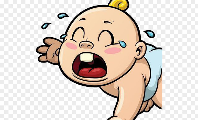 Crying Child Can Not Learn To Walk Infant Cartoon Clip Art PNG