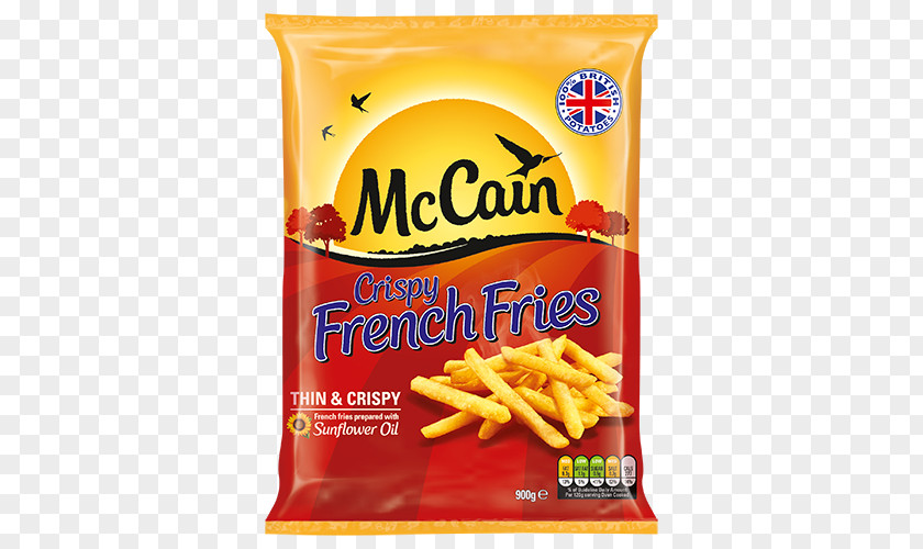 French Fries Home McCain Foods Frozen Food Oven PNG
