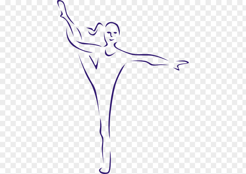 Gymnastics Silhouettes Transparent Dress Sleeve Clip Art PNG