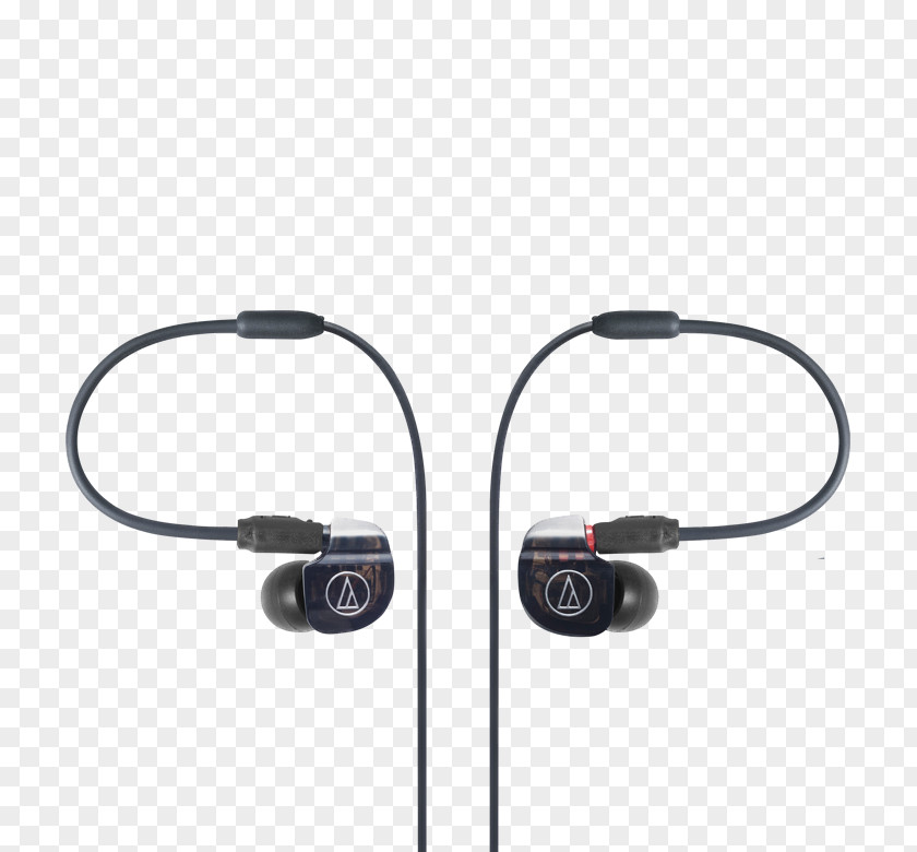 Headphones Audio-Technica ATH-IM50 (Black) ATH-IM Balanced Armature In-Ear Monitor PNG