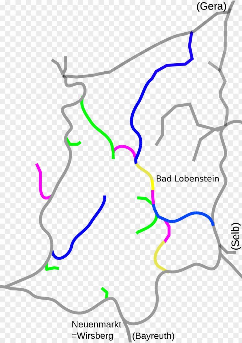 Incline Railway Franconian Forest Kronach–Nordhalben Hof–Bad Steben Pressig Naila–Schwarzenbach Am Wald PNG