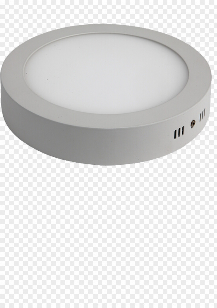Round White Panel Lamp Light Skin PNG