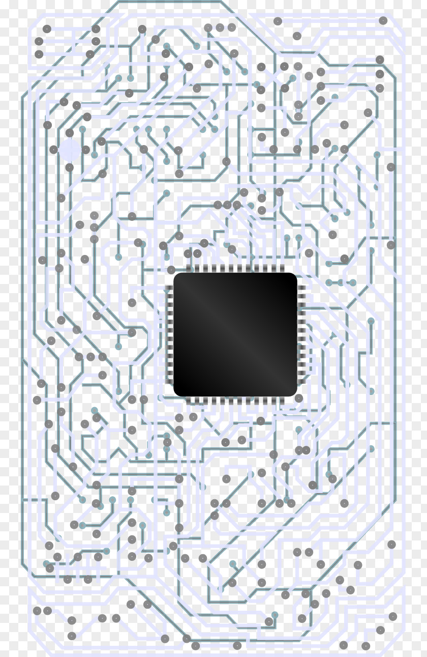 Vector Circuit Boards And Chips Integrated Printed Board Electrical Network PNG