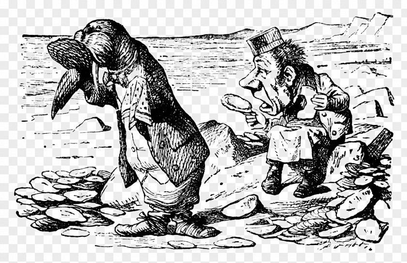 Walrus The And Carpenter Through Looking-Glass, What Alice Found There Tweedledum Alice's Adventures In Wonderland Jabberwocky PNG