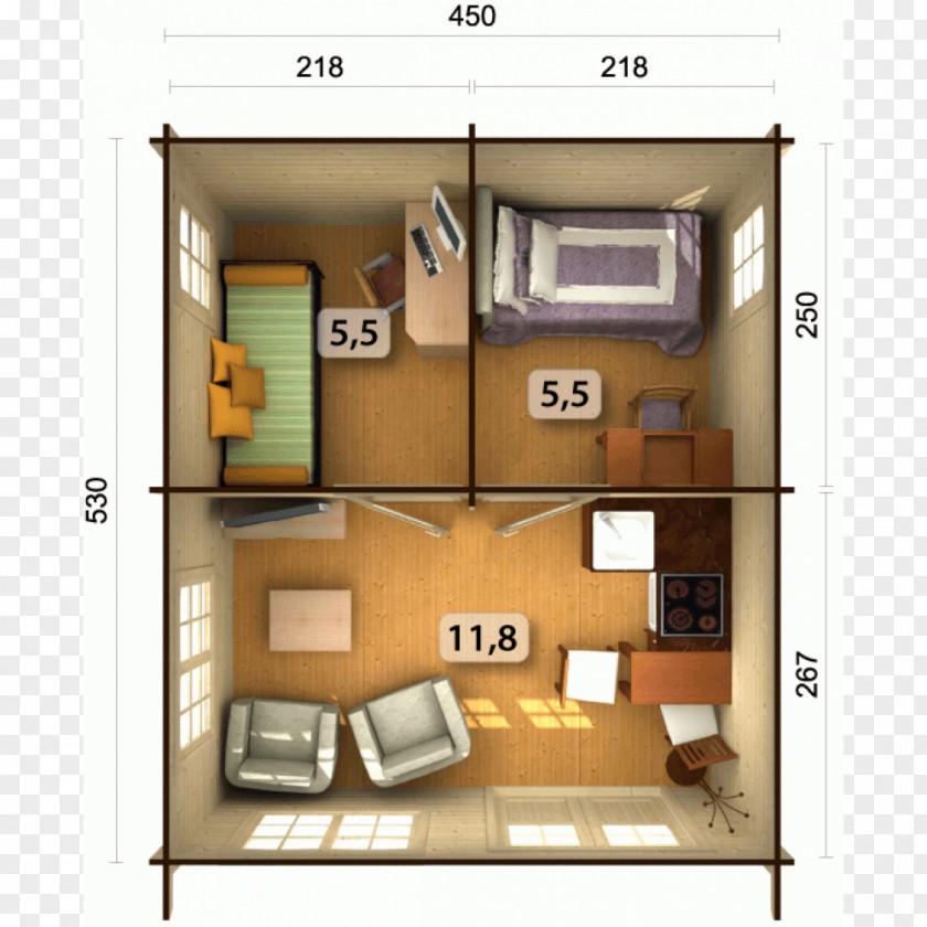 House Floor Plan Casa De Verão Summer Log PNG