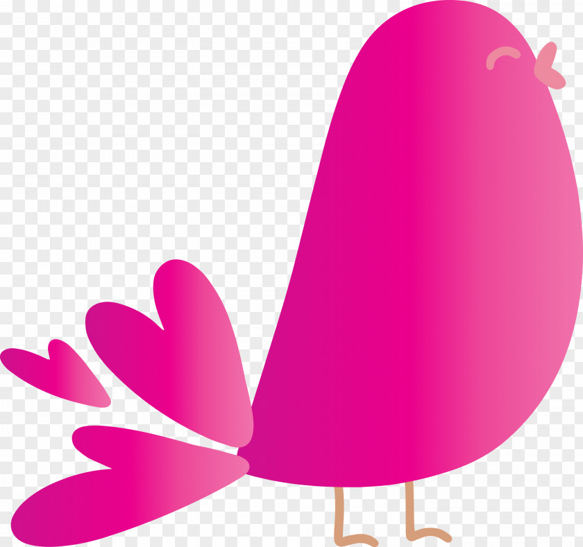 Pink Magenta Chicken PNG