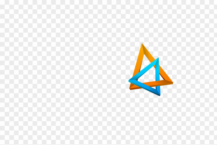 Superimposed Border Triangle Logo PNG