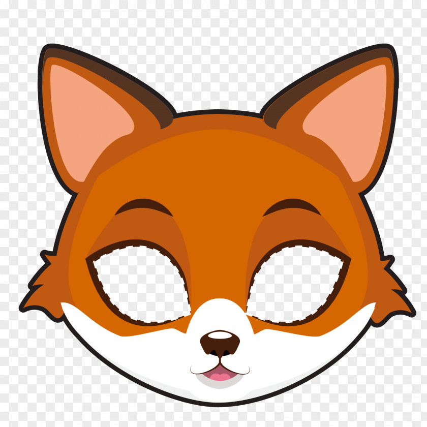 Vector Fire Fox Drawing Illustration PNG