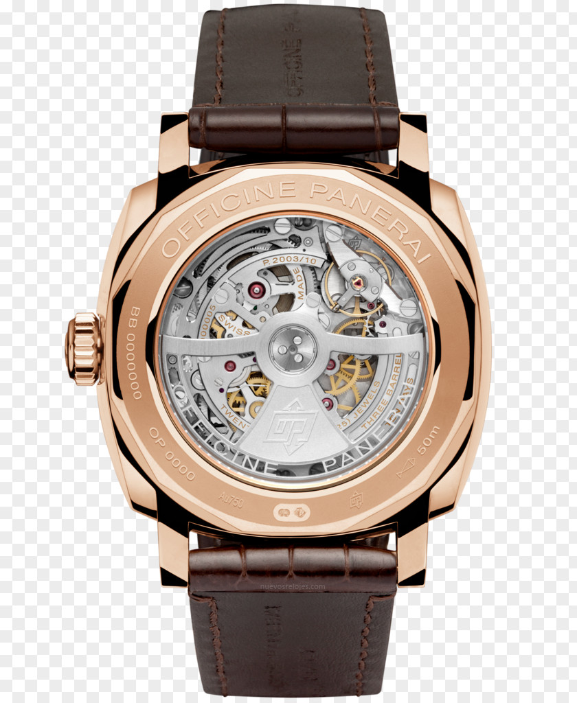 Watch Panerai Radiomir Movement Chronograph PNG