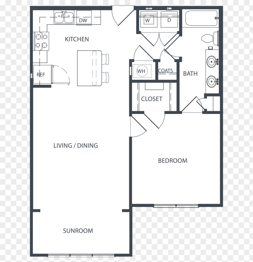 Apartment Floor Plan House Renting Real Estate PNG