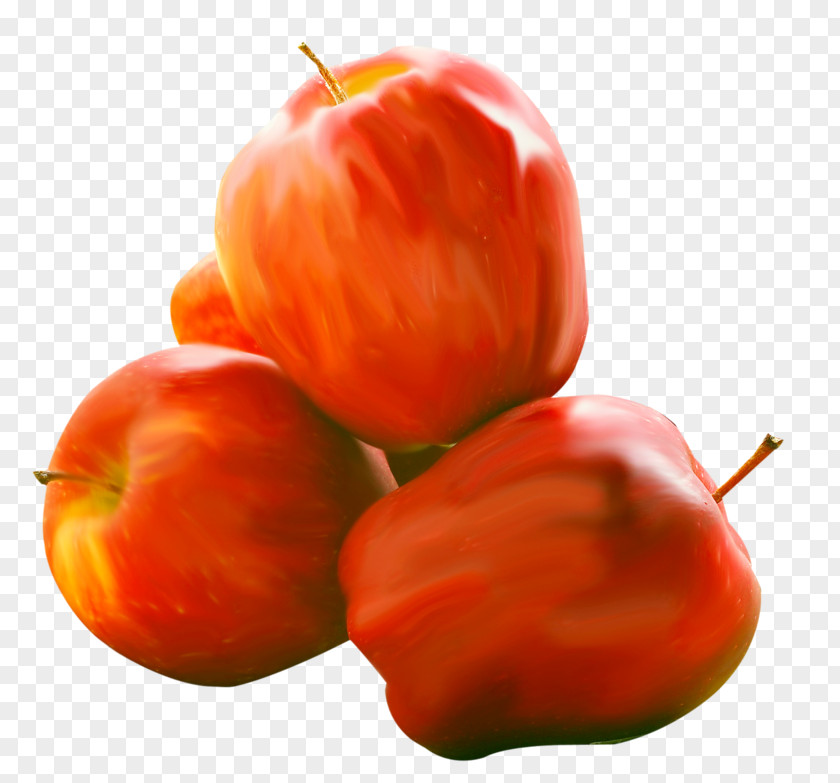 Apple Habanero Bell Pepper Vegetarian Cuisine Accessory Fruit PNG