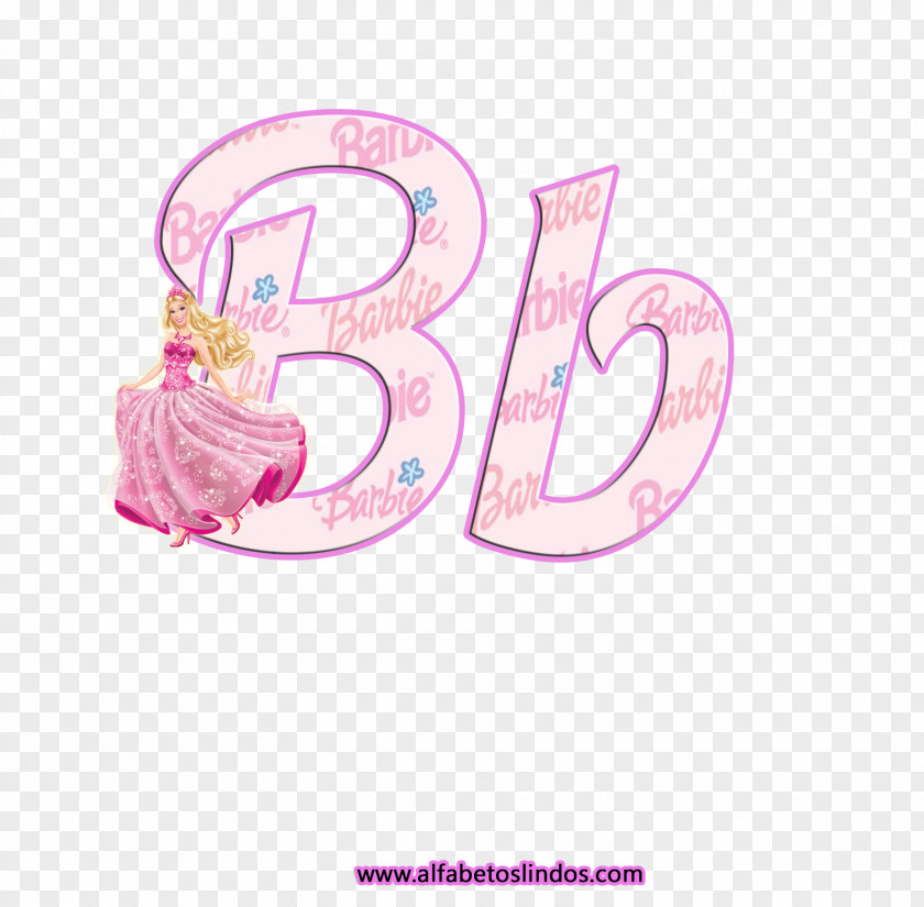 Barbie Alphabet Letter Doll Toy PNG