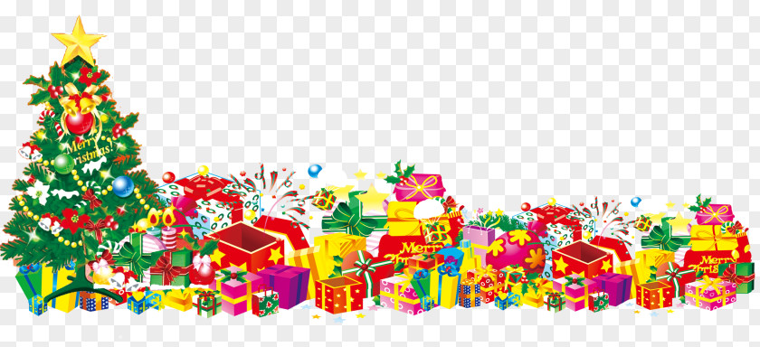 Christmas Present Tree Gift Santa Claus PNG