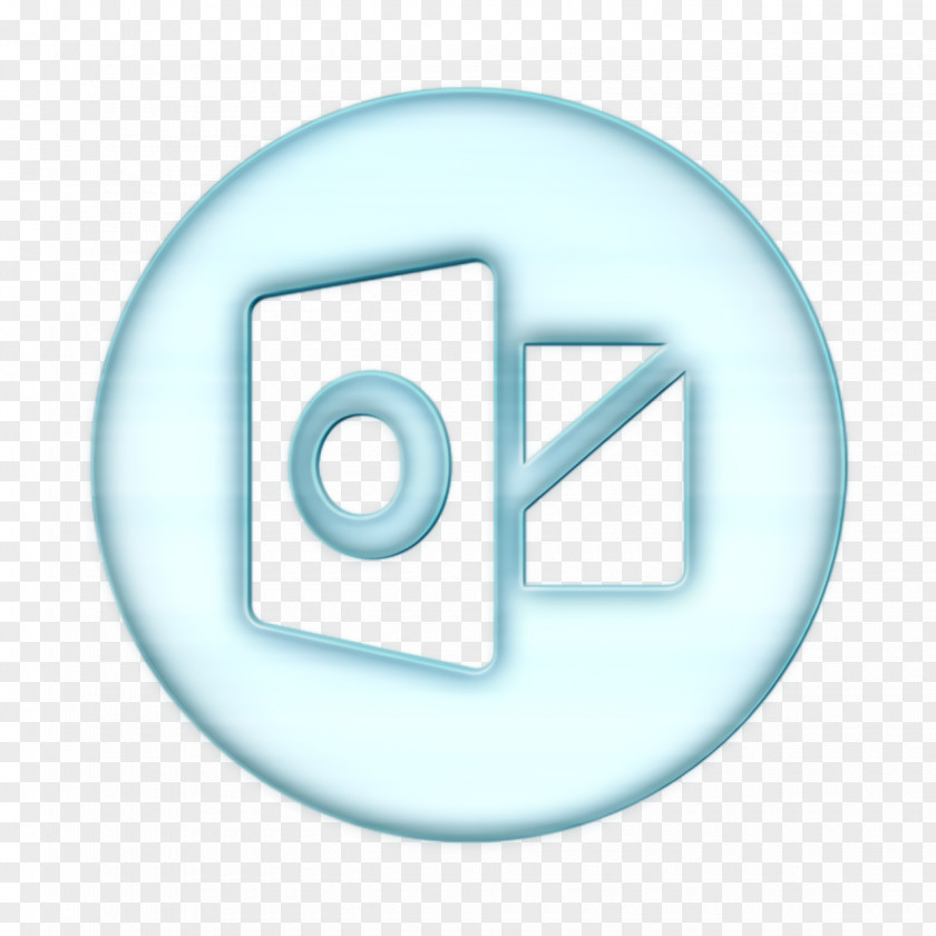 Circular Icon Email And Inbox Logo PNG