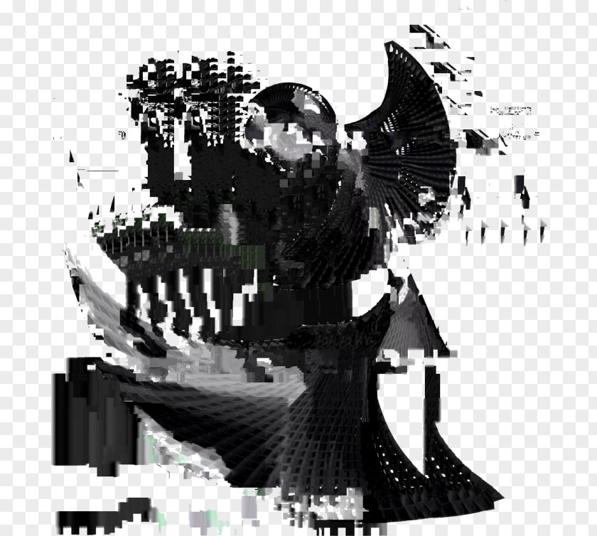 Dreamcather Glitch Art PNG