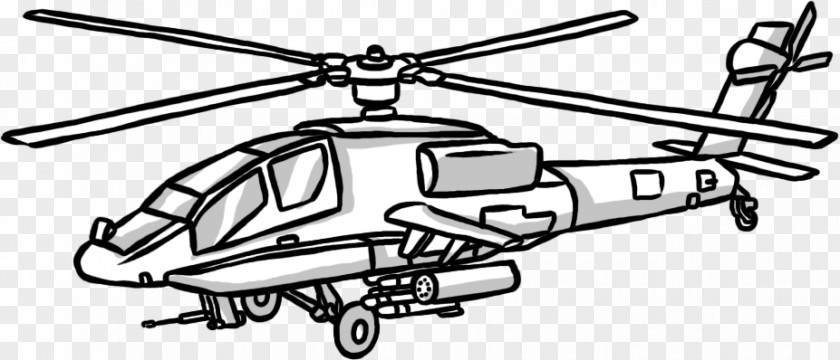 Hand-painted Helicopter Rotor Airplane PNG