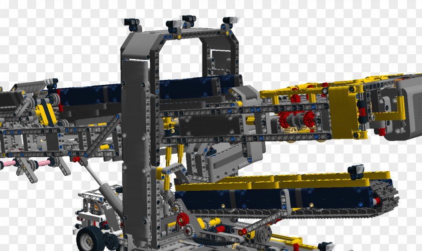 Lego Technic Suspension Instructions Machine Bucket-wheel Excavator LEGO Digital Designer PNG