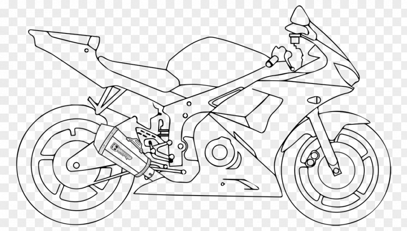 Motorcycle Drawing Cartoon Sketch PNG