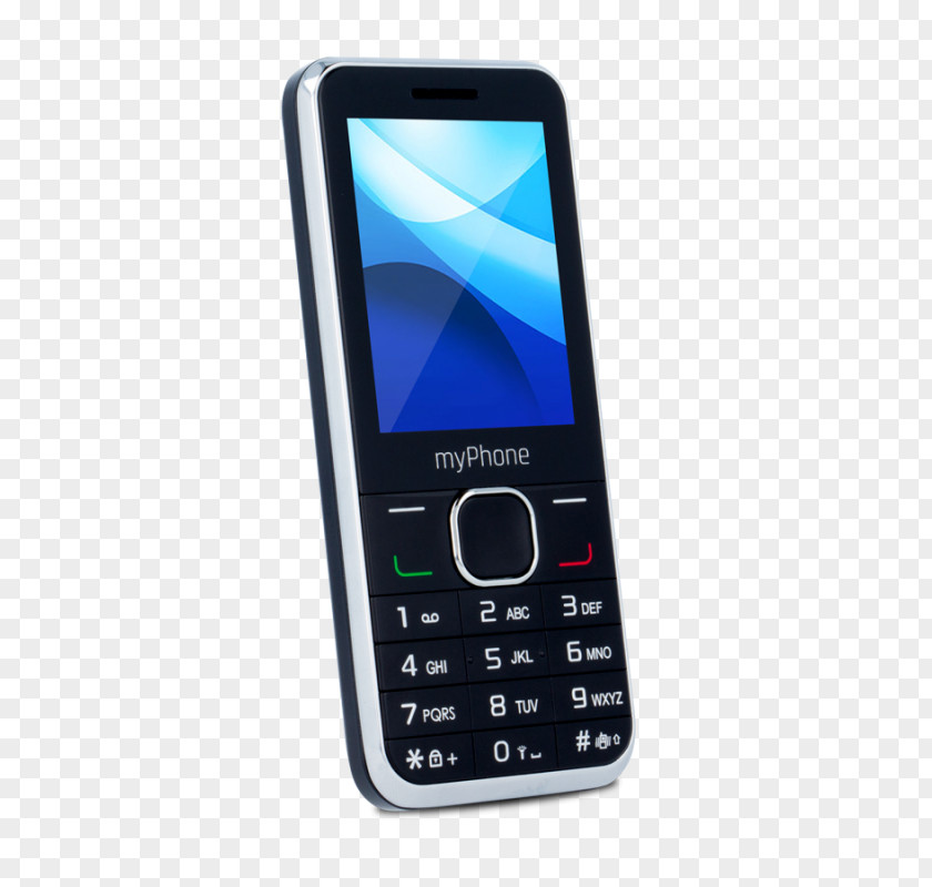 MyPhone Classic+, 3G, Dual SIM, Juoda Classic Bílý Mobilní Telefon Telephone Metro (LT, LV, EE), Raudona PNG