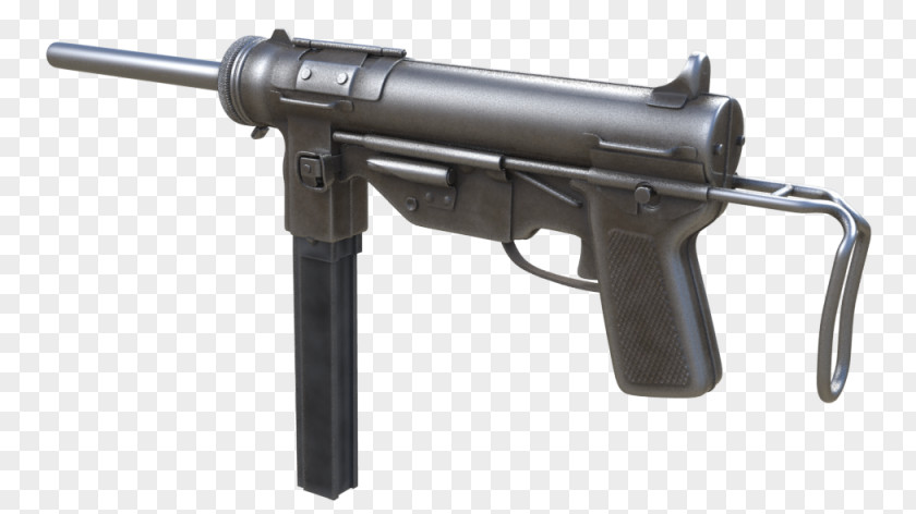 Weapon Trigger Firearm Call Of Duty: WWII M3 Submachine Gun Grease PNG