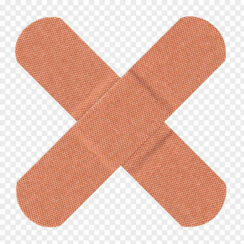 Bandage Cross Angle Pattern PNG
