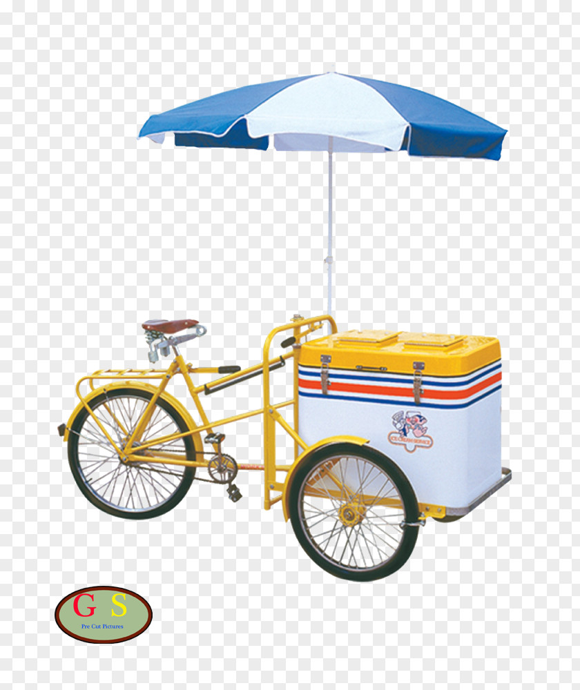 Classical Antiquity Shading Ice Cream Cones Van Wheel Rickshaw Bicycle PNG