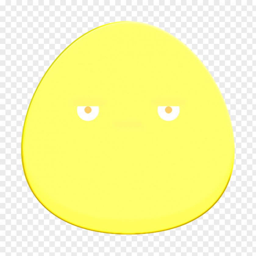Emoji Icon Serious PNG